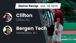 Recap: Clifton  vs. Bergen Tech  2018