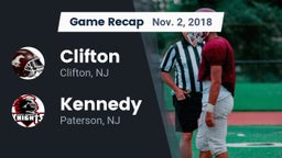 Recap: Clifton  vs. Kennedy  2018