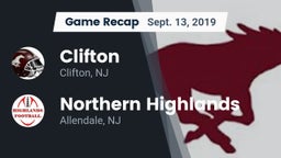 Recap: Clifton  vs. Northern Highlands  2019
