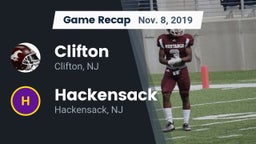 Recap: Clifton  vs. Hackensack  2019