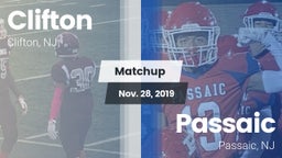 Matchup: Clifton  vs. Passaic  2019