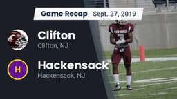Recap: Clifton  vs. Hackensack  2019