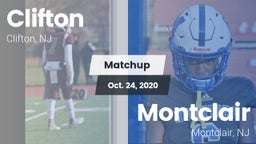 Matchup: Clifton  vs. Montclair  2020