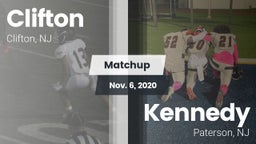 Matchup: Clifton  vs. Kennedy  2020