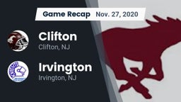 Recap: Clifton  vs. Irvington  2020