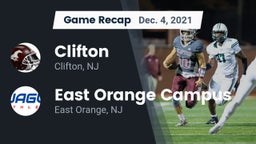 Recap: Clifton  vs. East Orange Campus  2021