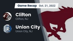 Recap: Clifton  vs. Union City  2022