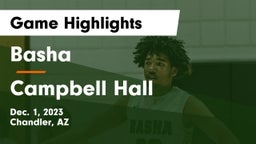 Basha  vs Campbell Hall  Game Highlights - Dec. 1, 2023