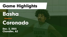 Basha  vs Coronado Game Highlights - Dec. 2, 2023