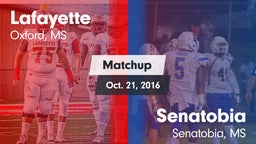 Matchup: Lafayette High vs. Senatobia  2016