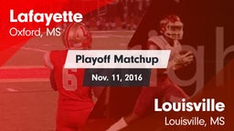 Matchup: Lafayette High vs. Louisville  2016