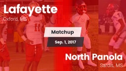 Matchup: Lafayette High vs. North Panola  2017