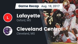 Recap: Lafayette  vs. Cleveland Central  2017