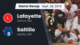 Recap: Lafayette  vs. Saltillo  2018