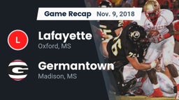 Recap: Lafayette  vs. Germantown  2018