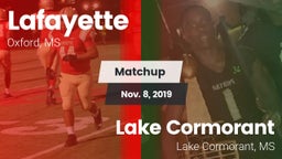 Matchup: Lafayette High vs. Lake Cormorant  2019