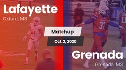 Matchup: Lafayette High vs. Grenada  2020