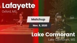 Matchup: Lafayette High vs. Lake Cormorant  2020