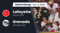 Recap: Lafayette  vs. Grenada  2020