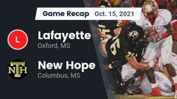Recap: Lafayette  vs. New Hope  2021