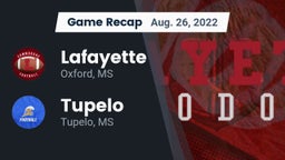 Recap: Lafayette  vs. Tupelo  2022