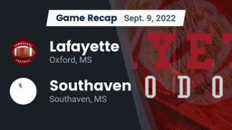 Recap: Lafayette  vs. Southaven  2022