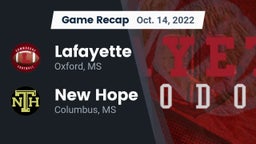 Recap: Lafayette  vs. New Hope  2022