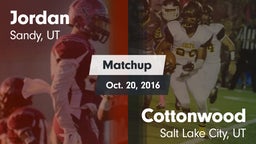 Matchup: Jordan vs. Cottonwood  2016