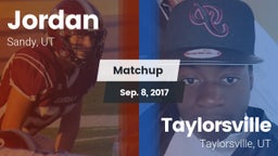 Matchup: Jordan vs. Taylorsville  2017
