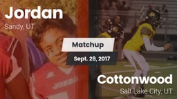 Matchup: Jordan vs. Cottonwood  2017