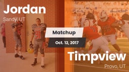 Matchup: Jordan vs. Timpview  2017