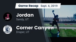 Recap: Jordan  vs. Corner Canyon  2019