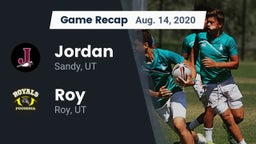 Recap: Jordan  vs. Roy  2020