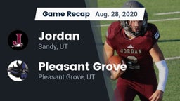 Recap: Jordan  vs. Pleasant Grove  2020