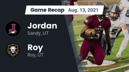 Recap: Jordan  vs. Roy  2021