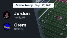 Recap: Jordan  vs. Orem  2021
