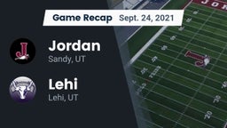 Recap: Jordan  vs. Lehi  2021