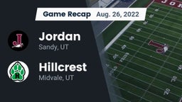 Recap: Jordan  vs. Hillcrest   2022