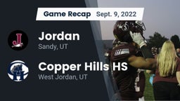 Recap: Jordan  vs. Copper Hills HS 2022