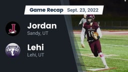 Recap: Jordan  vs. Lehi  2022