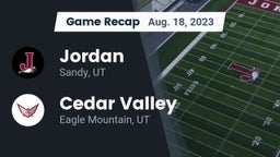 Recap: Jordan  vs. Cedar Valley  2023