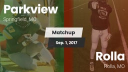 Matchup: Parkview  vs. Rolla  2017
