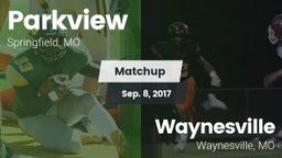 Matchup: Parkview  vs. Waynesville  2017