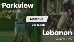Matchup: Parkview  vs. Lebanon  2017