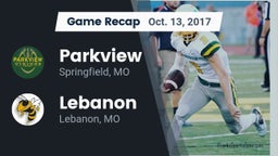 Recap: Parkview  vs. Lebanon  2017