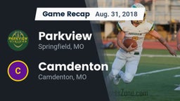Recap: Parkview  vs. Camdenton  2018