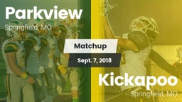 Matchup: Parkview  vs. Kickapoo  2018
