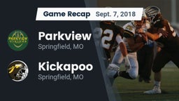 Recap: Parkview  vs. Kickapoo  2018