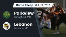 Recap: Parkview  vs. Lebanon  2018