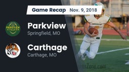 Recap: Parkview  vs. Carthage  2018